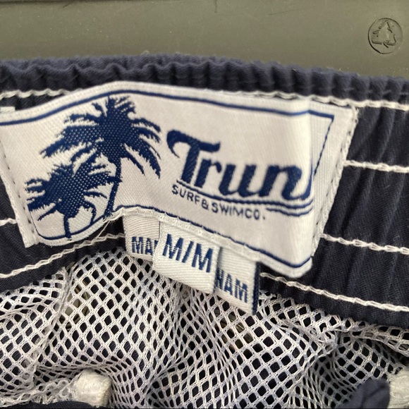 Trunks blue swim shorts size medium - Picture 4 of 4